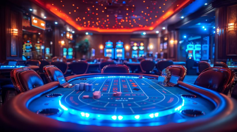 Giao diện slot online và live casino trong sảnh game 1 gom 1
